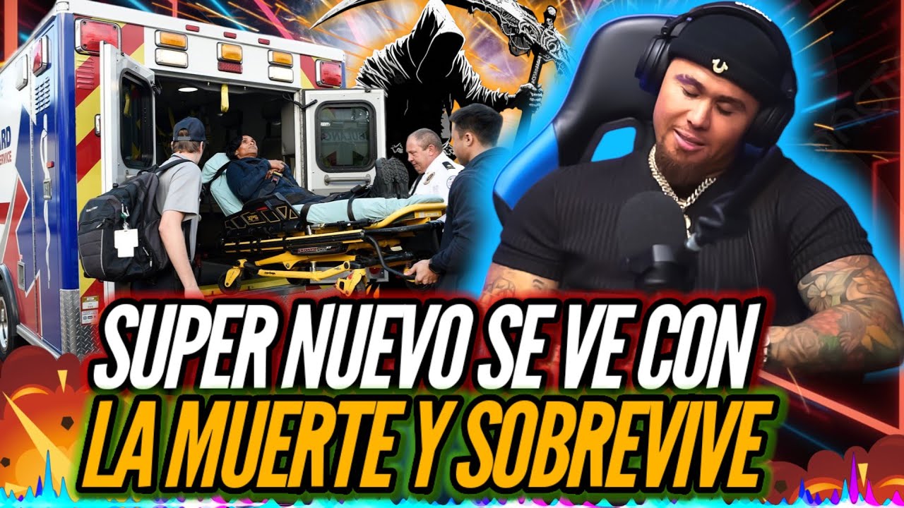 SUPER NUEVO SE ENFRENTA A LA MUERTE #42north #elsupernuevo #alofokeradioshow