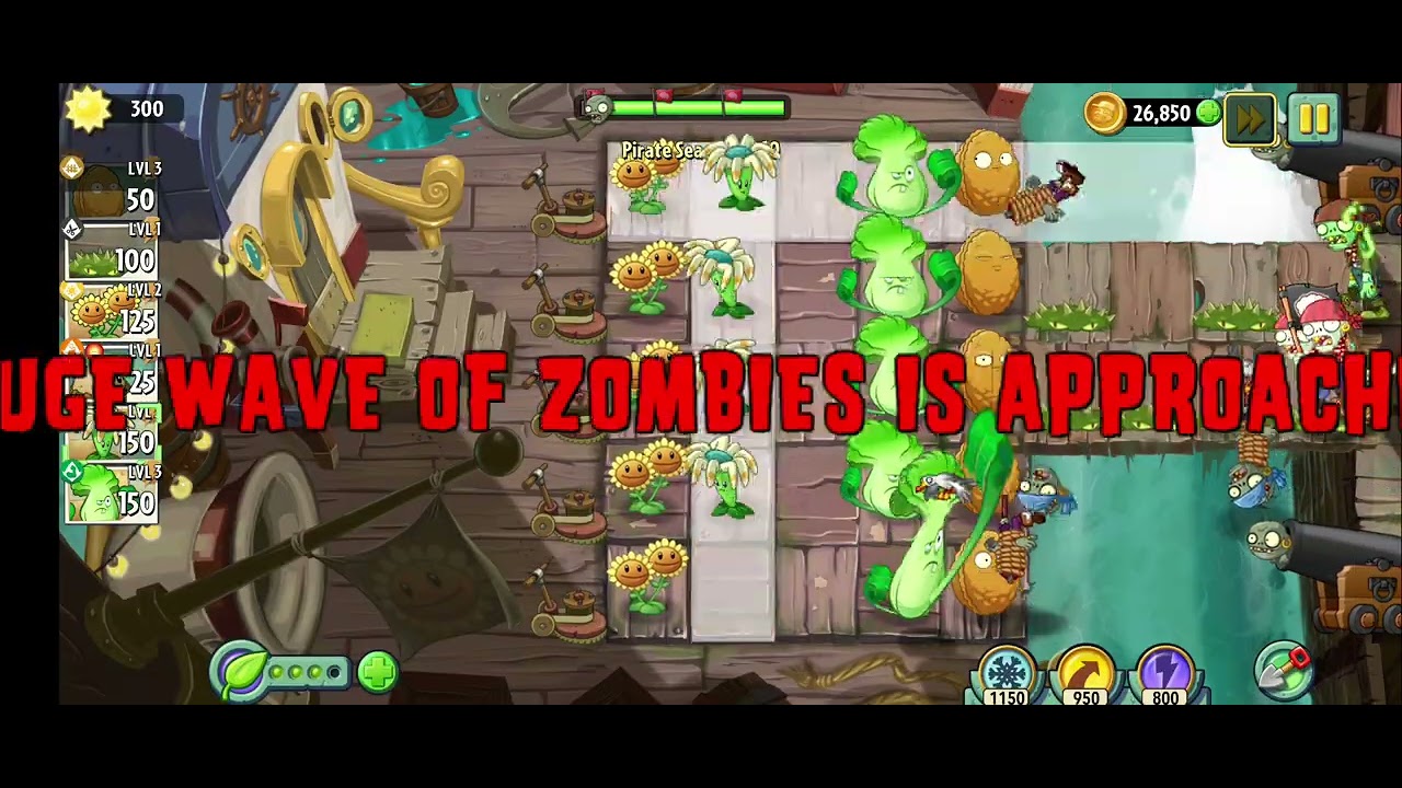 100 day Plants vs. Zombies 2