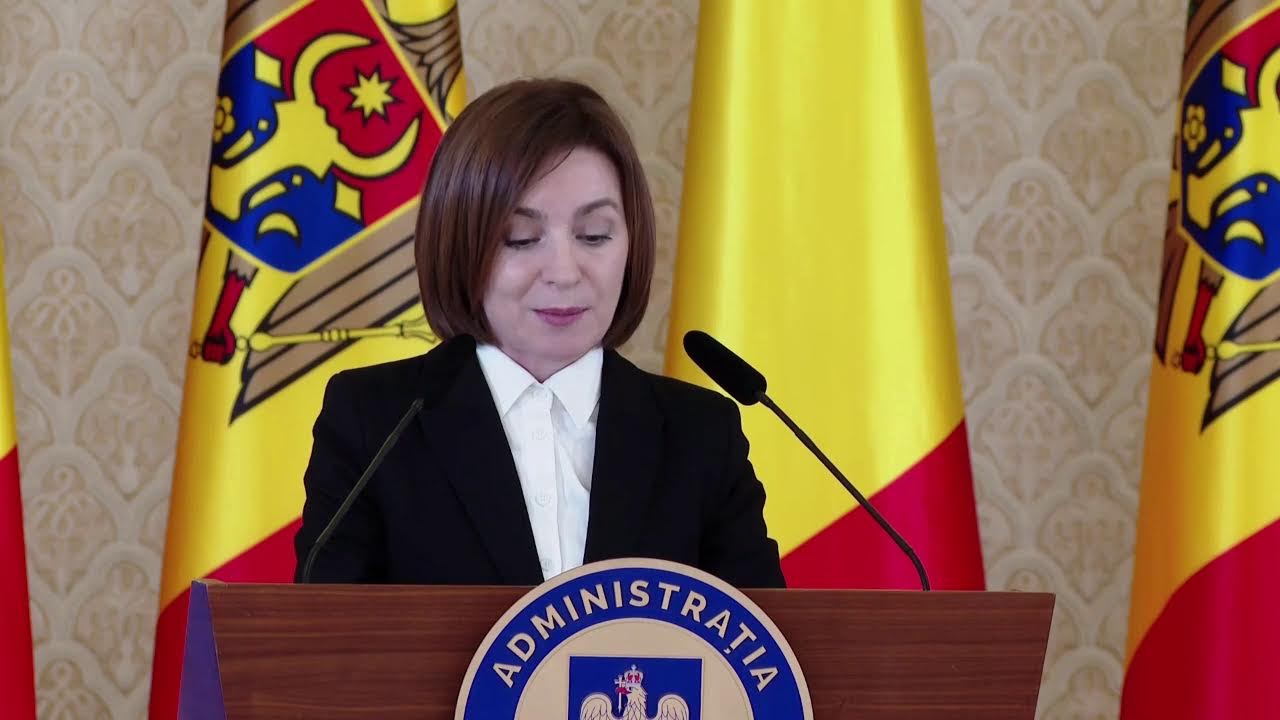 Declarații de presă susținute de către Klaus Iohannis și Maia Sandu - 23 februarie 2023