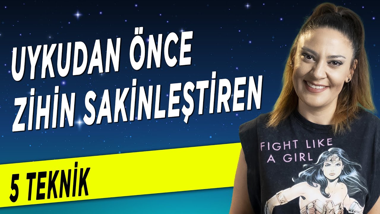 DÜŞÜNMEKTEN UYUYAMIYORUM ZİHNİM SUSMUYOR NE YAPMALIYIM DİYENLERE ZİHİN SAKİNLEŞTİREN 5 TEKNİK