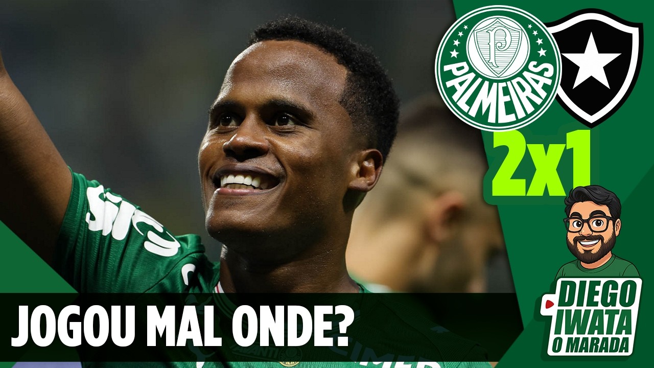 PALMEIRAS PRODUZIU MUITO, MAS PECOU PRA FINALIZAR - O QUE É MUITO DIFERENTE DE JOGAR MAL