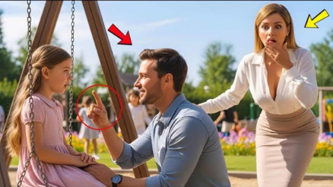 Una CEO llevó a su hija muda al parque y se sorprendió cuando un padre soltero logró que hablara.