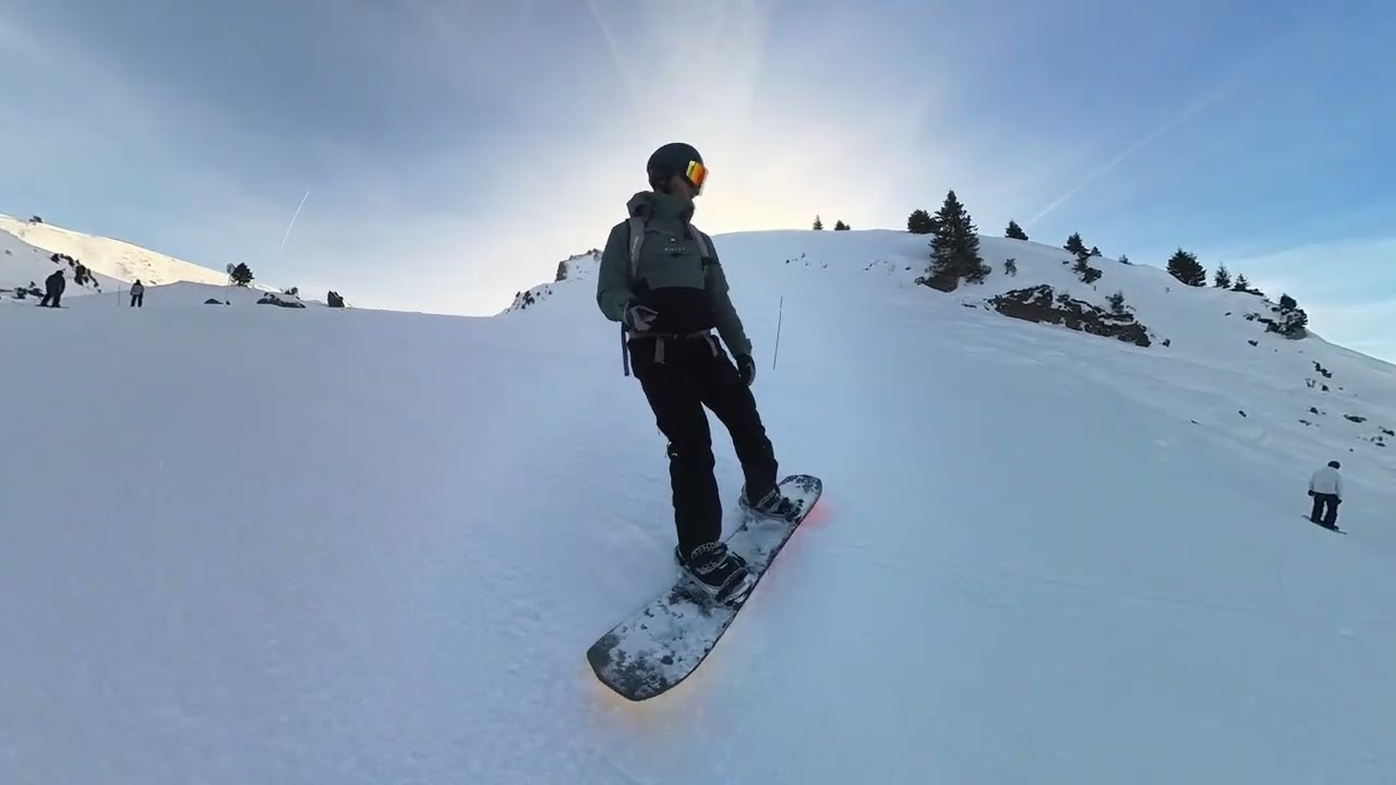 Exploring Avoriaz on a Snowboard | Portes du Soleil