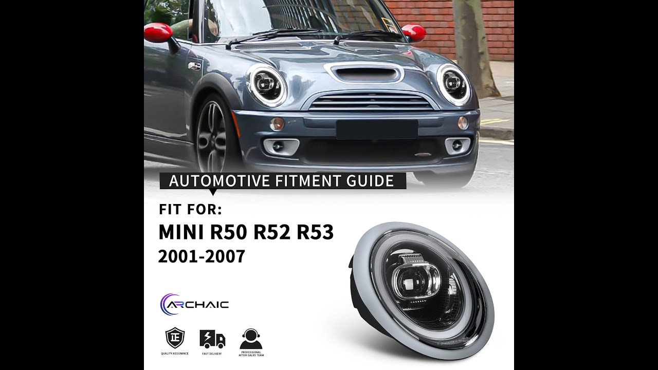 Upgrade your car R50/R52/R53 with ARCHAIC Modified LED Headlights and Taillights