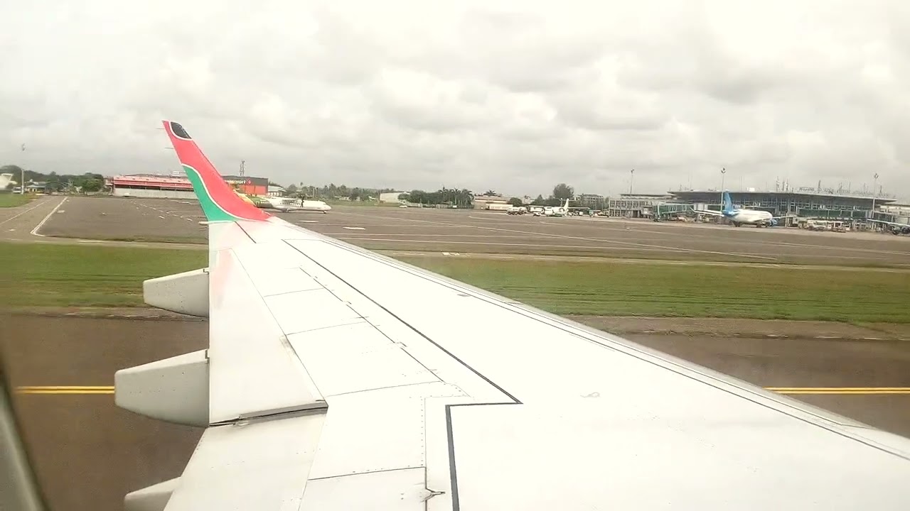 🔴JULIUS NYERERE INTERNATIONAL AIRPORT LANDING | DAR ES SALAAM | TANZANIA