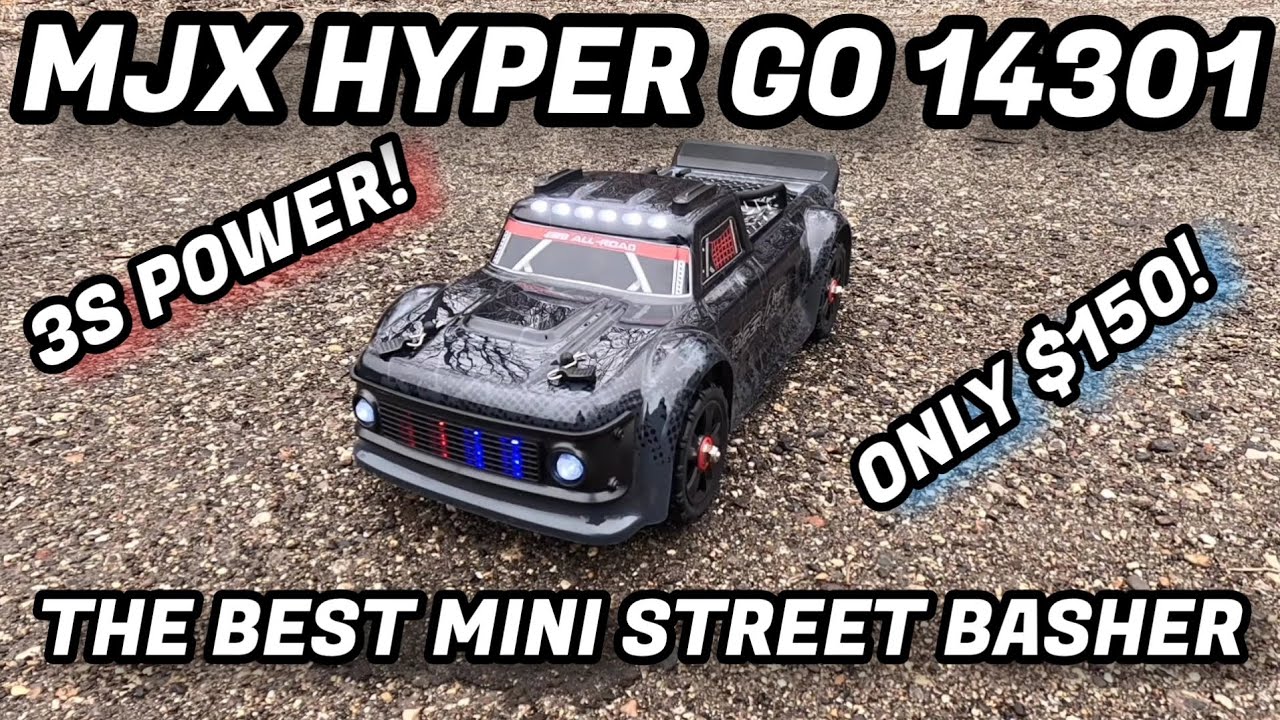 MJX Hyper GO 14301 A Mini Street Basher Done Right!