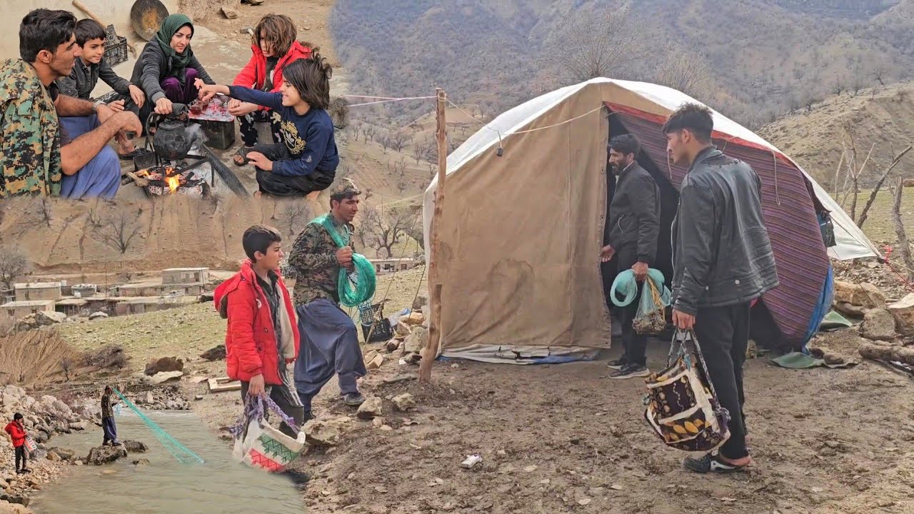 The Unique Life of Mountain Nomads: From Bread Baking to Fishing in Nature’s Heart