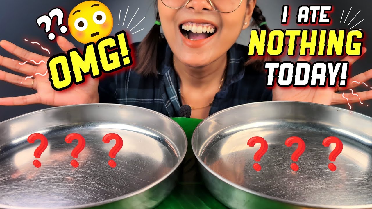 My Mukbang With EMPTY Plates… Then This Happened 😳 | Kurkure Dahi Puri & Kachori Chaat Challenge 