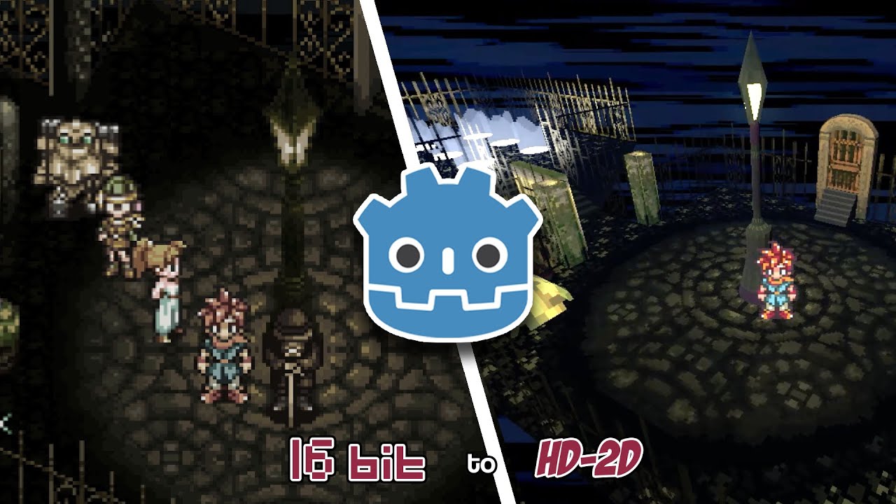 Can Godot Handle HD-2D? I Rebuilt Chrono Trigger's End of Time!