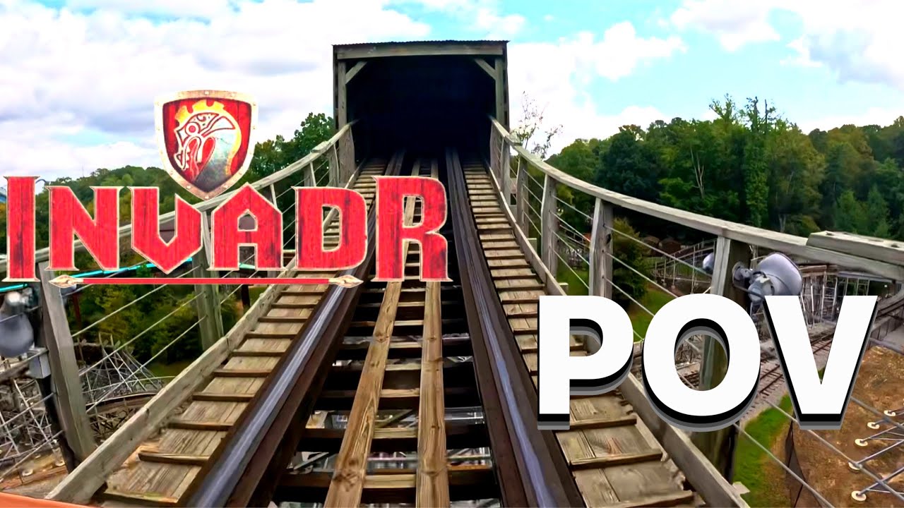 INVADR Front Row POV! Busch Gardens Williamsburg 