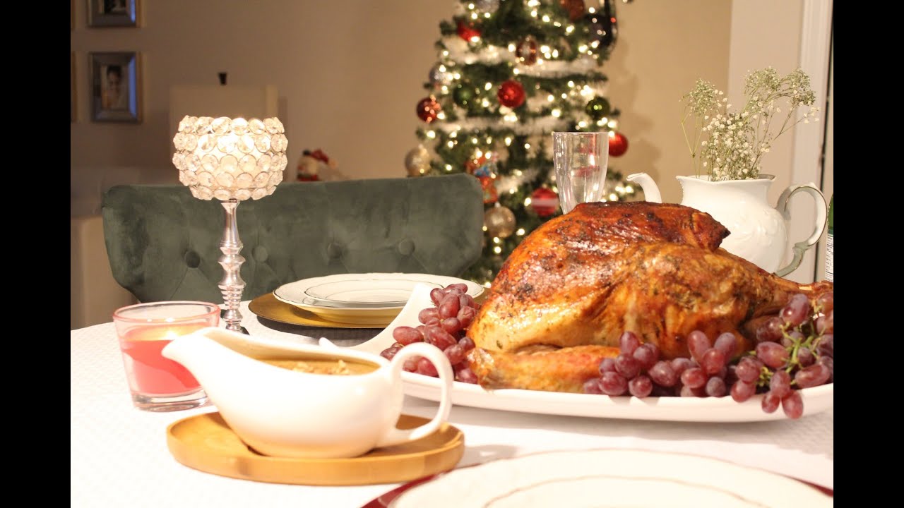 Peru de Natal + molho Gravy de acompanhamento