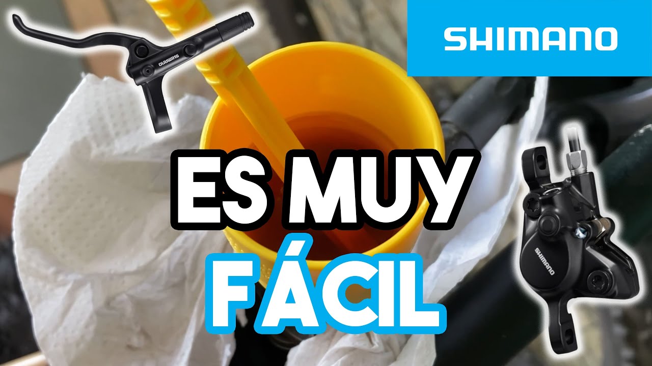 Primera vez un purgado de frenos | Shimano MT200