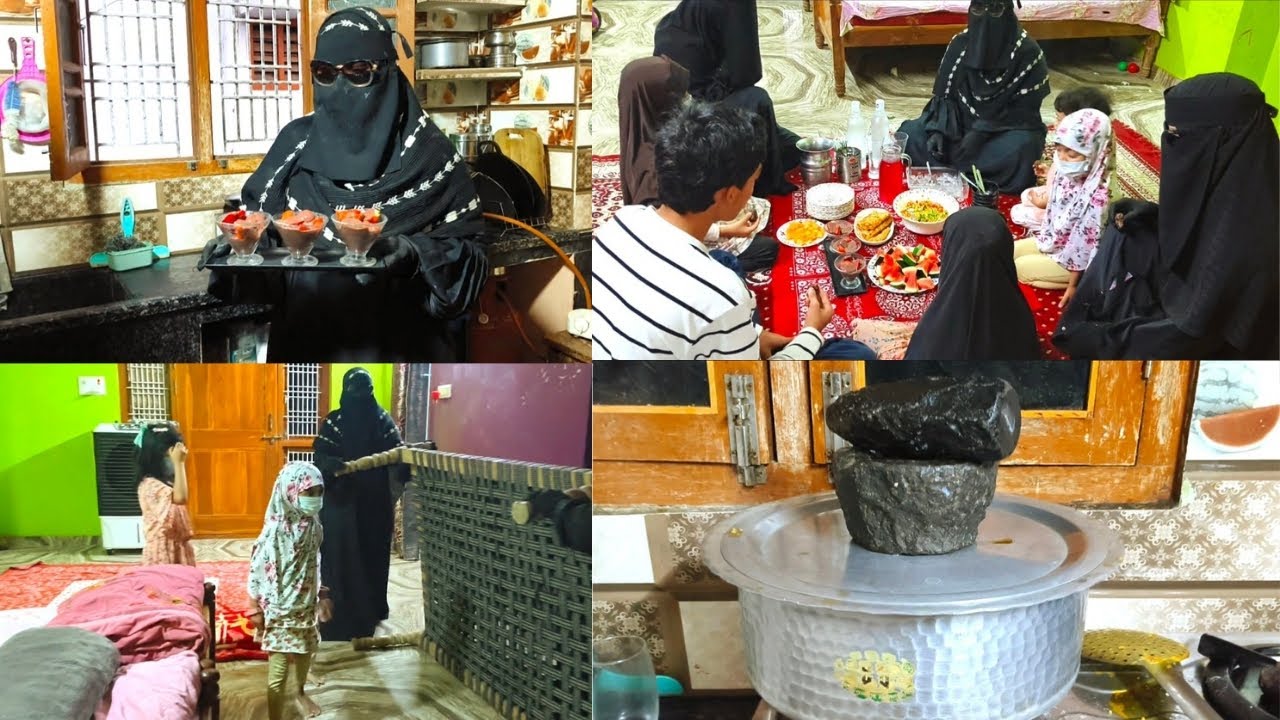 Fourth Day Of Ramzan | Iftar And Sehri Routine | Hyderabadi Ammi And Kids Vlog 