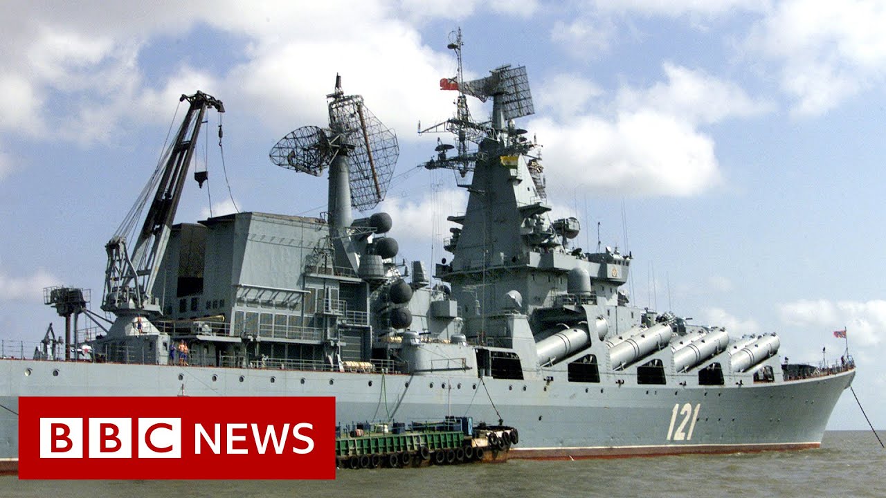 Russia's flagship Black Sea missile cruiser “seriously damaged” – BBC News