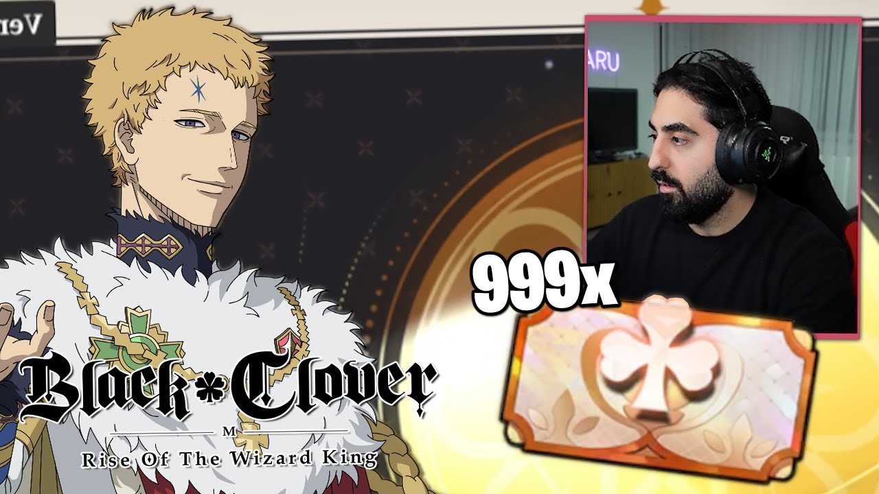 Alle 999 Black Clover M Summons in einem Video
