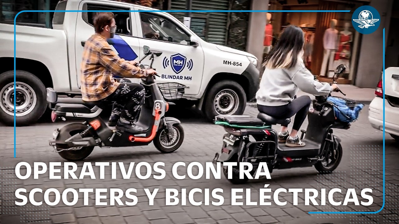 Scooters y bicimotos eléctricas, blanco de operativos por procedencia ilegal