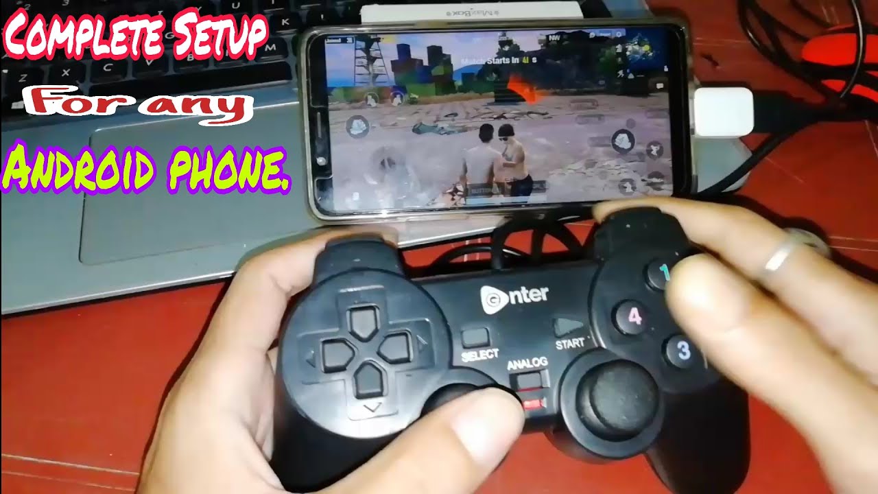 Complete PubG set up for Any Android with PC Gamepad. For PubG , Fortnite or any Android Games.