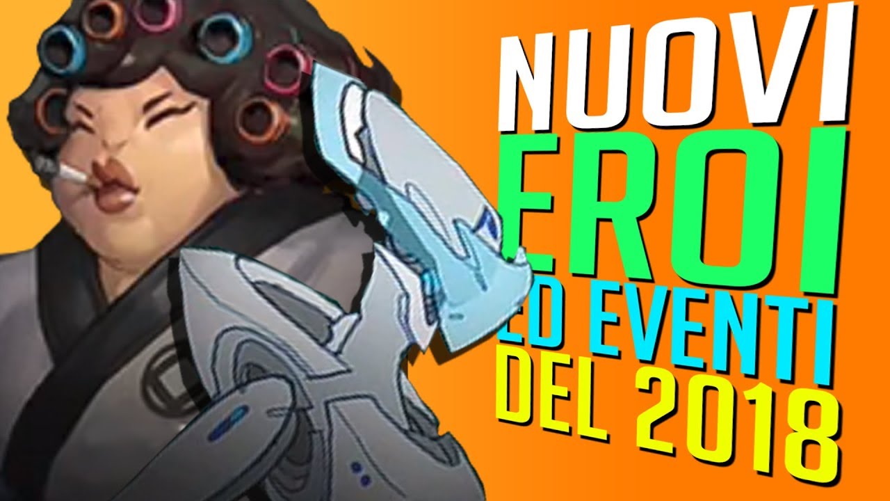 i NUOVI EROI ed EVENTI del 2018 - SVELATI concept EPICI di Overwatch al Blizzcon