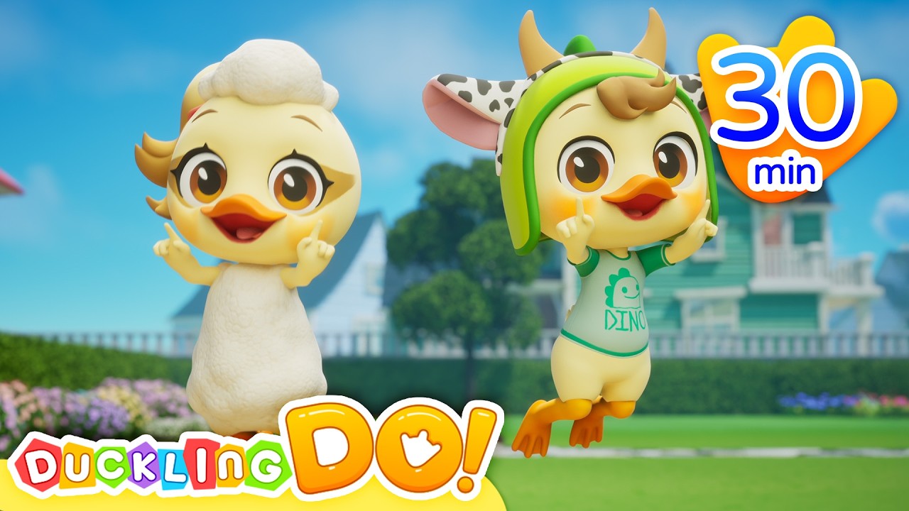 Old MacDonald + and More🐮 | 30min Kids song CompilationㅣDuckling Do Nursery Rhymes