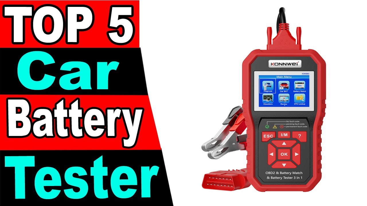 TOP 5 Best Car Battery Tester Review 2023