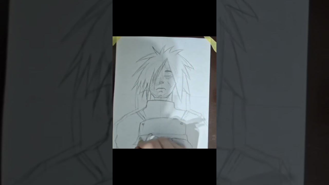 How to draw MADARA UCHIHA|GHOST OF UCHIHA|DRAWING|