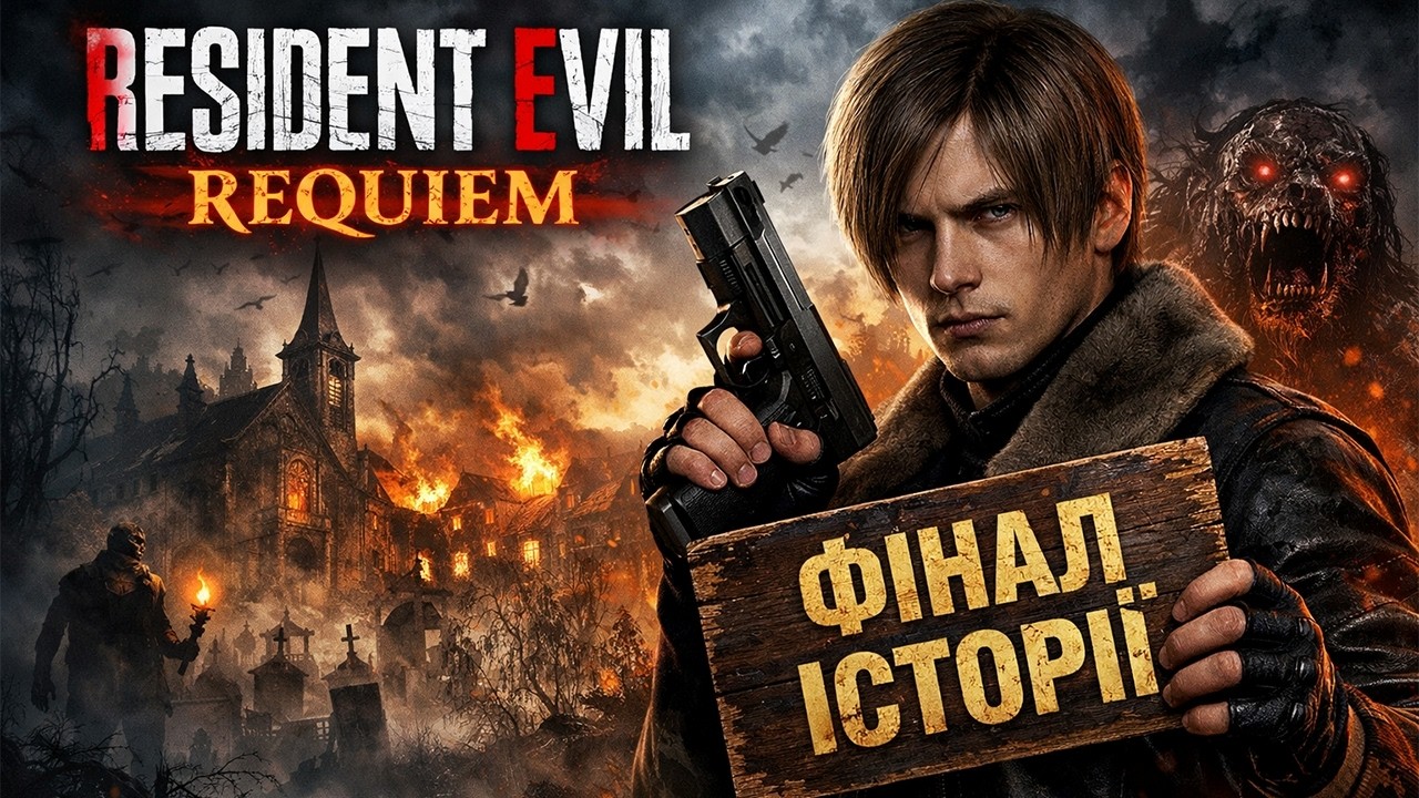 Фінал історії🫵 Resident Evil Requiem😊🤙👍👍