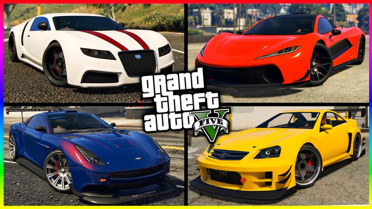 TOP 20 COCHES MÁS RÁPIDOS en GTA 5 MODO HISTORIA