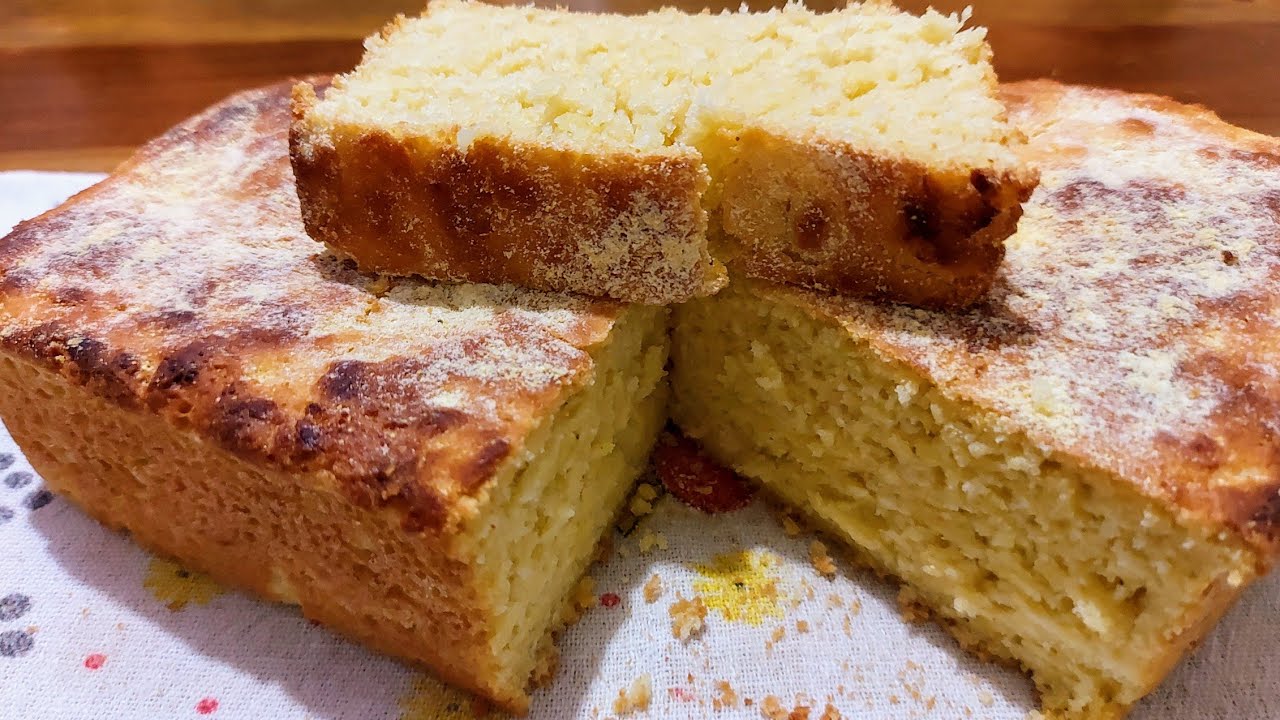 PÃO DE  POLENTA.