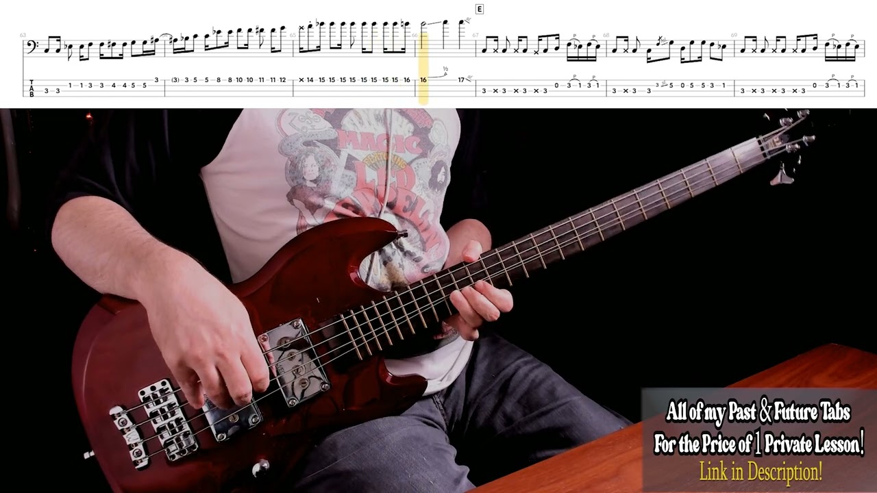 Cream-Sweet Wine-(Live, 1967)-Bass Cover with Tabs