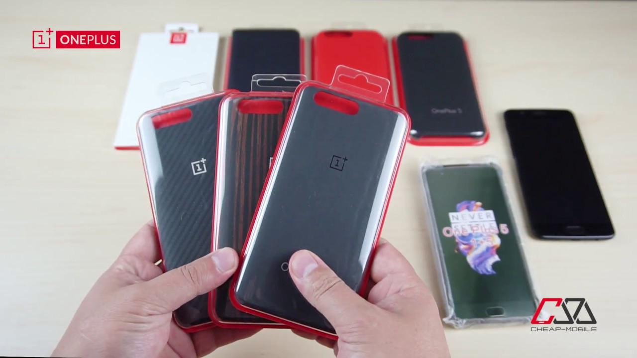 OnePlus 5 - обзор оригинальных чехлов и аксессуаров (Часть 6)