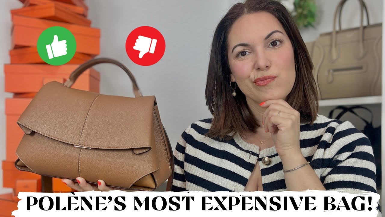 POLENE MOKKI 👜 Is the newest release worth the price?! - Review: what fits inside, strap length...