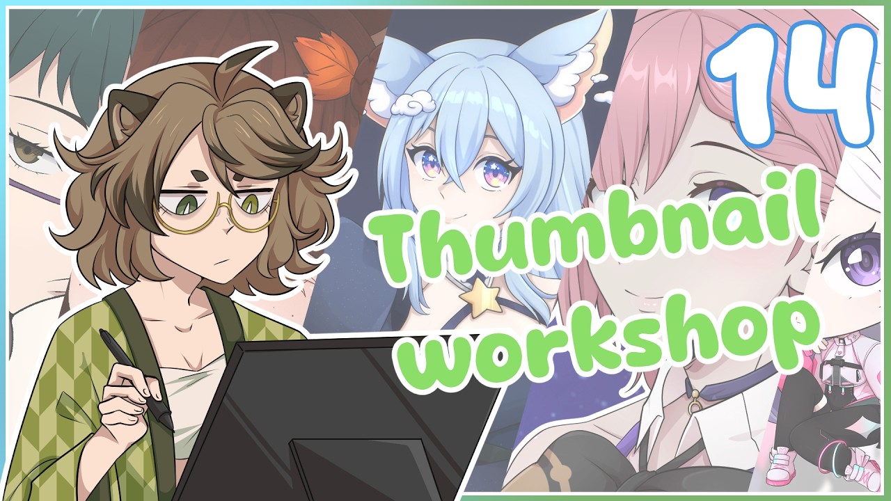 Thumbnails again cause no one will do it for me | Workalong Stream