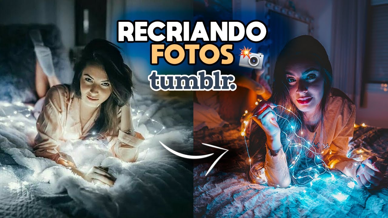 IMITANDO FOTOS *TUMBLR EM CASA*! 🏠❤️