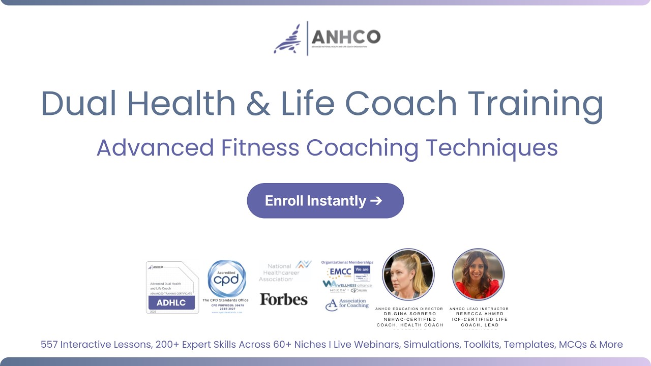 Advanced Strategies for Fitness Coaching | AHNCO Dual Health & Life Coach Certification
