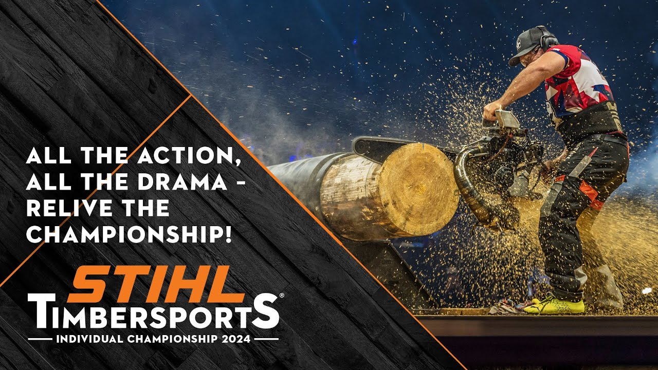 2024 STIHL TIMBERSPORTS® Individual World Championship: A Woodchopping Twist You’ll Never Forget!