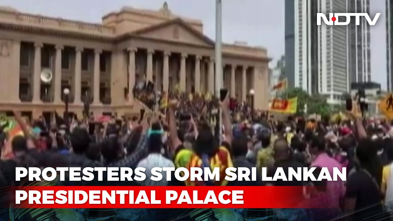 Found Millions At President's House, Lankan Protesters Claim