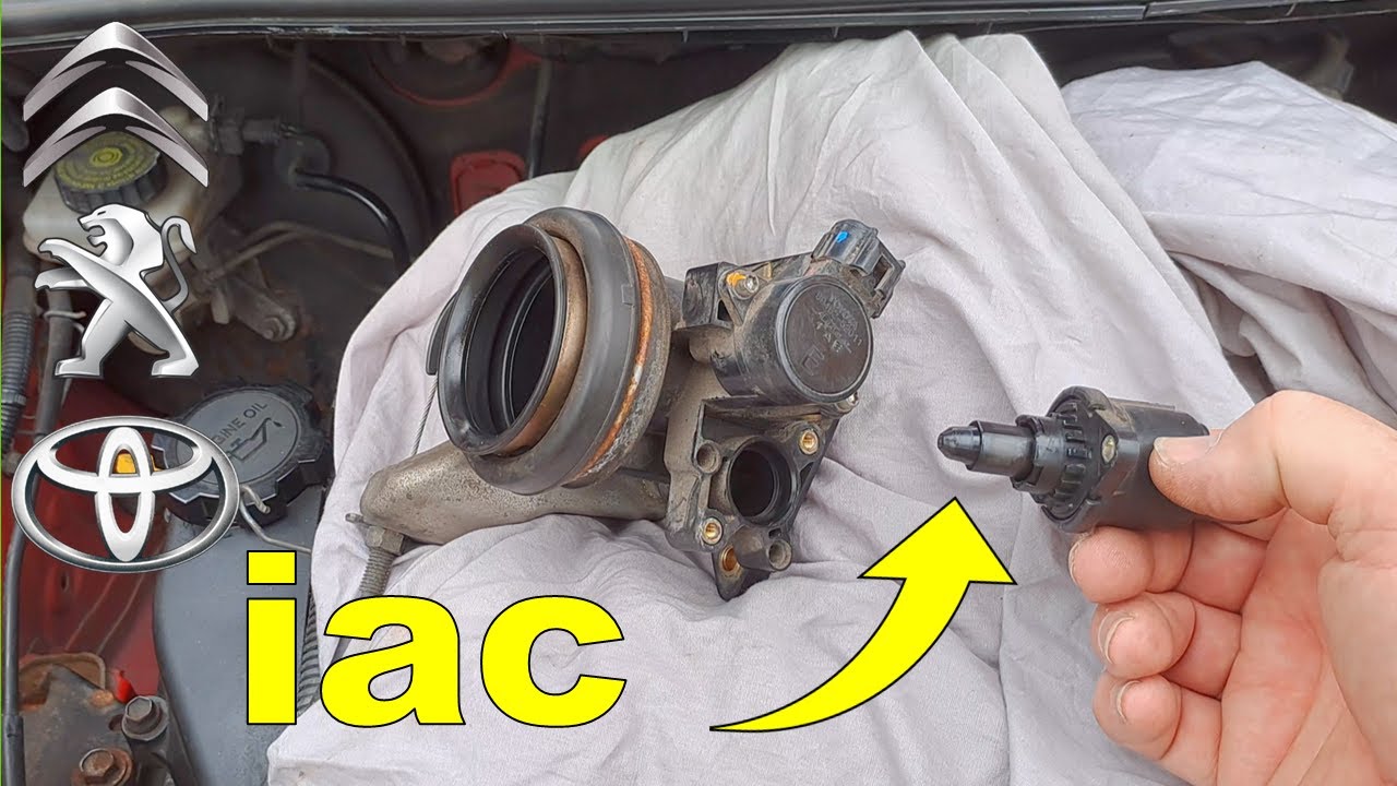 Citroen C1 Idle Air Control Valve Cleaning - Easy DIY