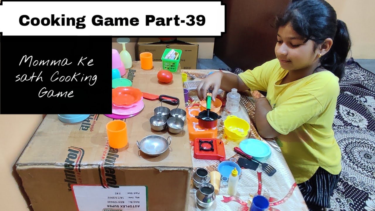 Cooking Game in Hindi Part-39/Kitchenset Video