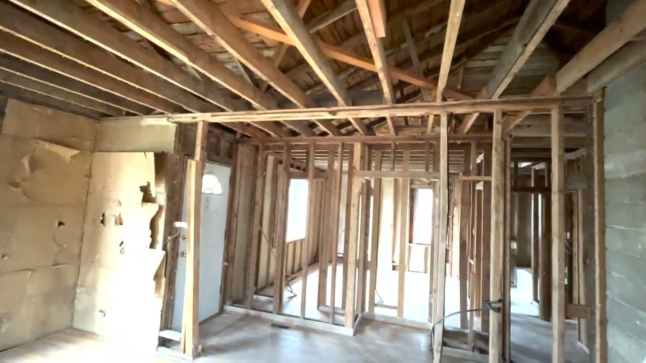 1950's House Framing