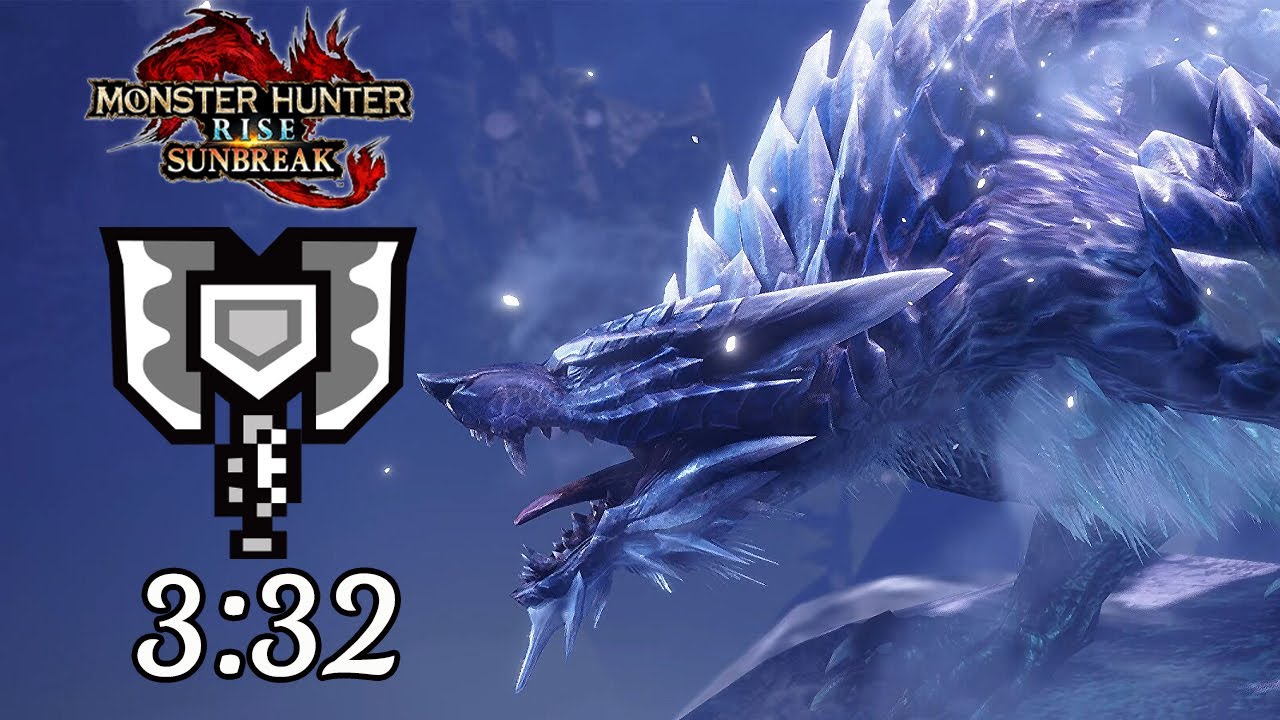 MHR:Sunbreak | M4★ Lunagaron 3'32 Solo Charge Blade