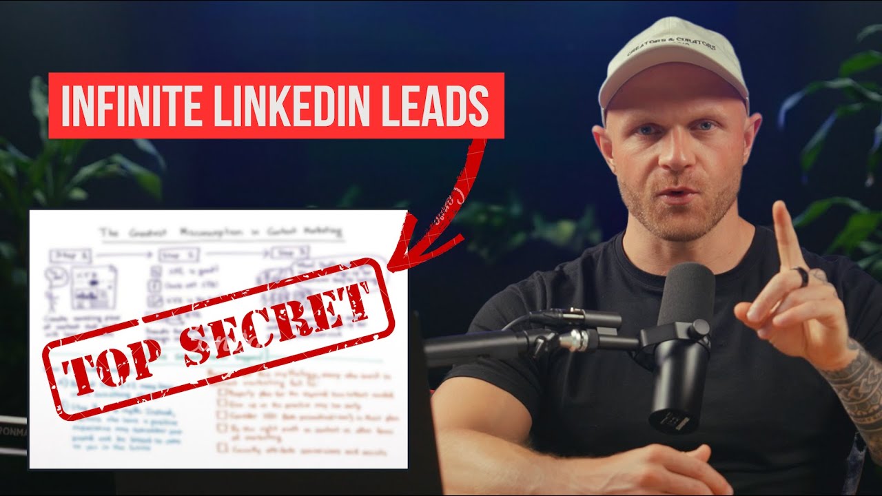 how to get 1,000s of inbound leads on linkedin with ONE strategy