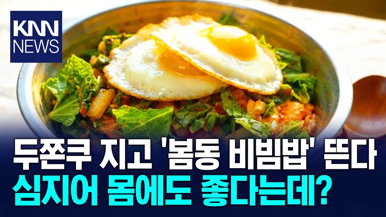 없어서 못 먹는는 '봄동 비빔밥' 영양소 꽉 찬 보약이었다? / KNN