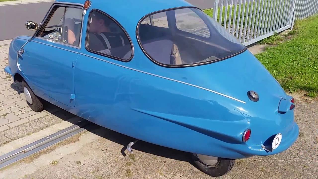 Probefahrt im Fuldamobil von 1958