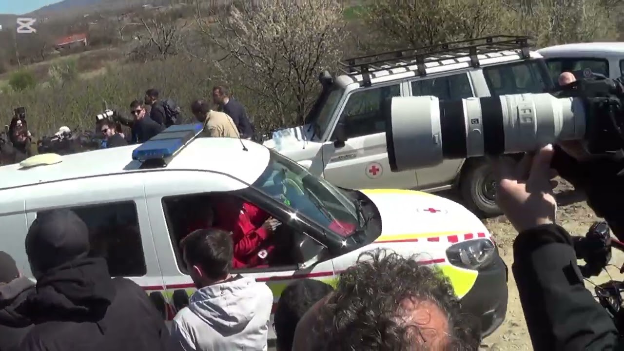 Екипи на Црвен крст на Македонија со повеќе интервенции на погребот во Кочани (20.03.2025)