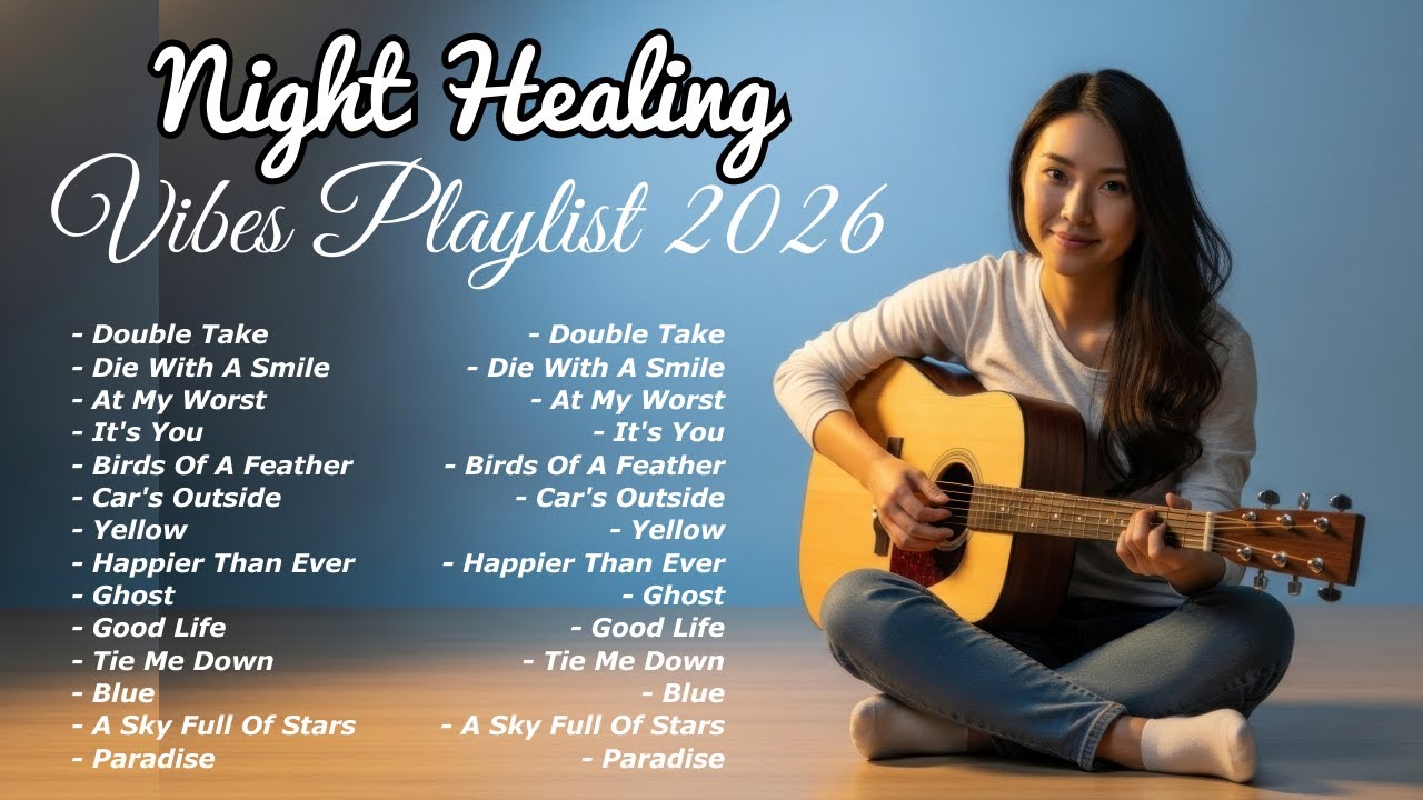 Night Healing Vibes Playlist🎵🎧| New English Acoustic Love Song | Top Spotify Song 2026 | Double Take