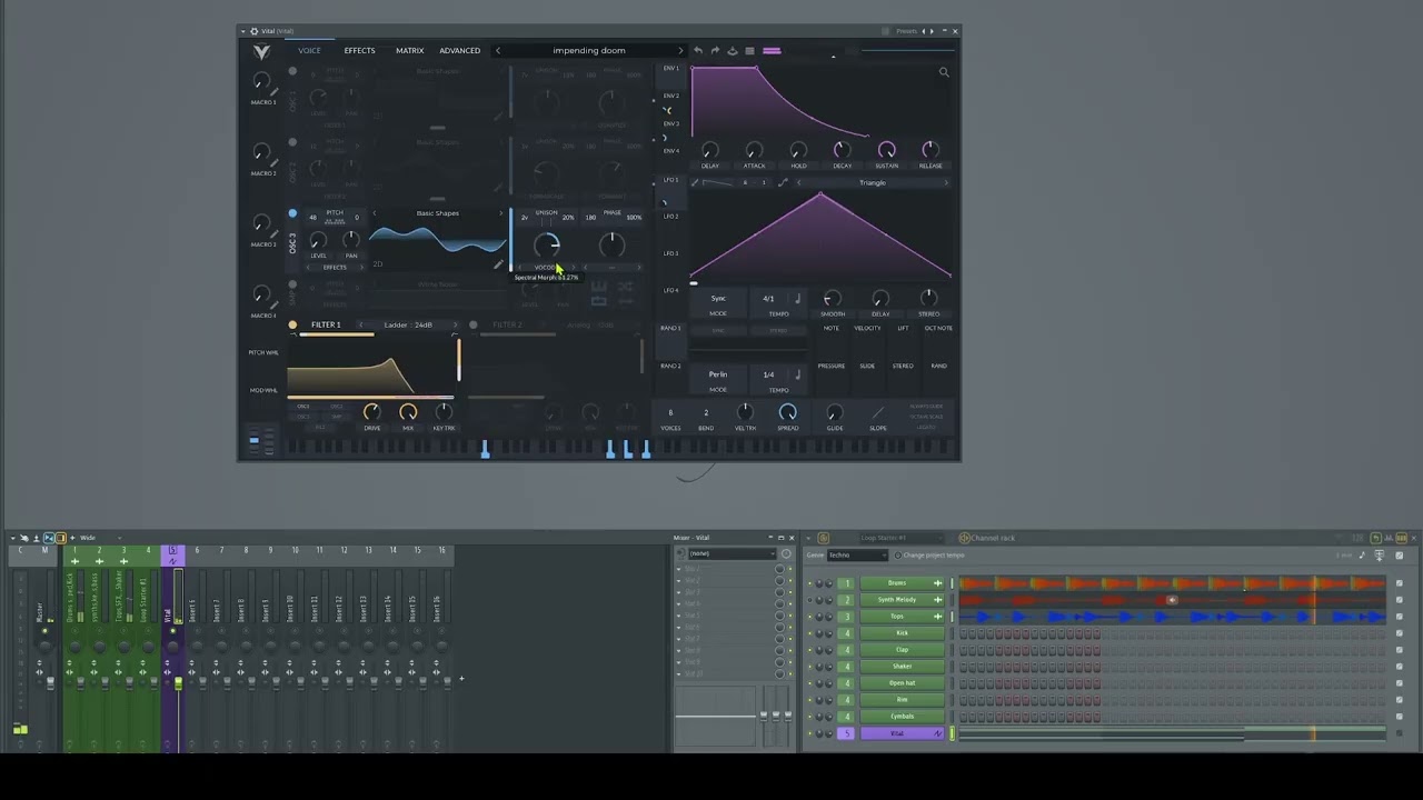 Vital - Creating a pad sound