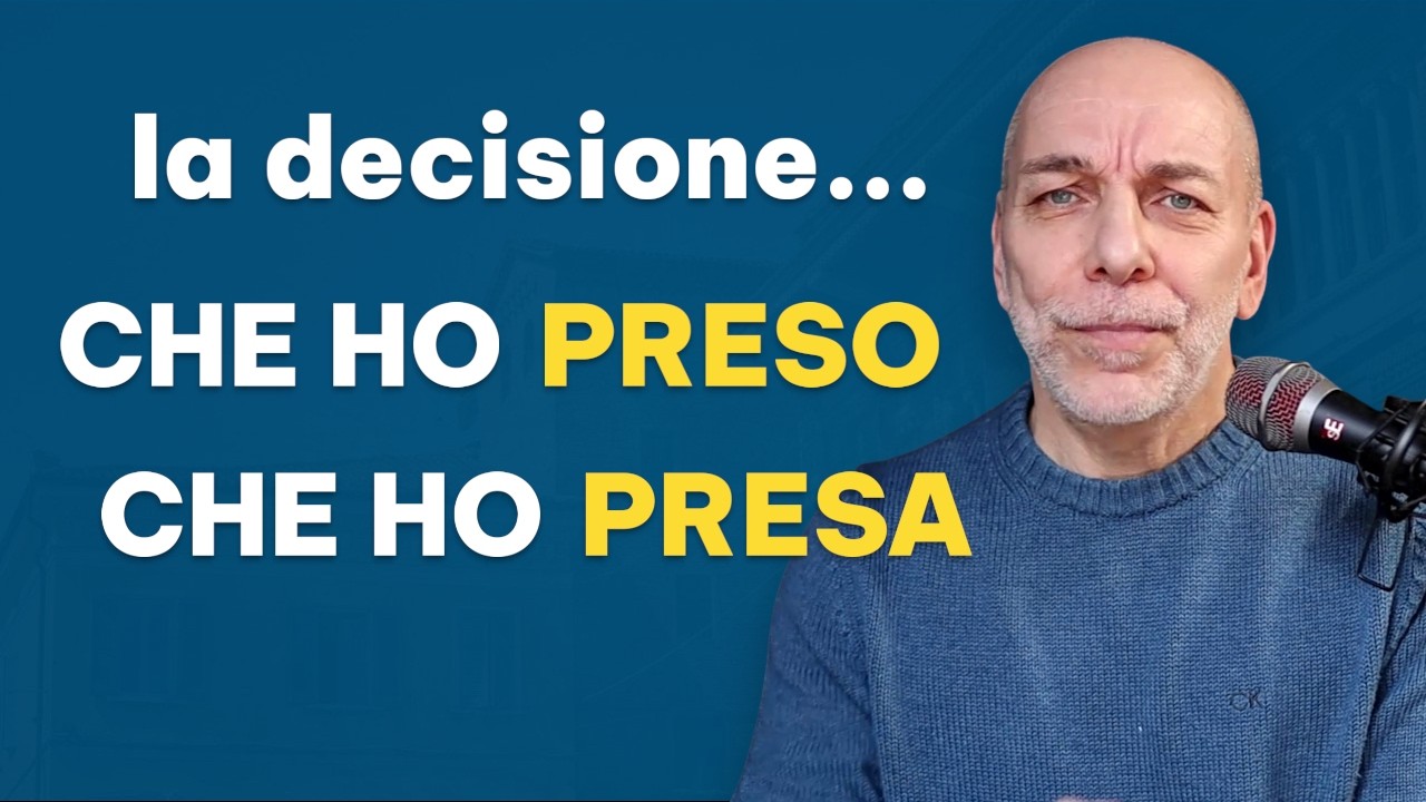 L'accordo del PARTICIPIO PASSATO con il pronome relativo CHE
