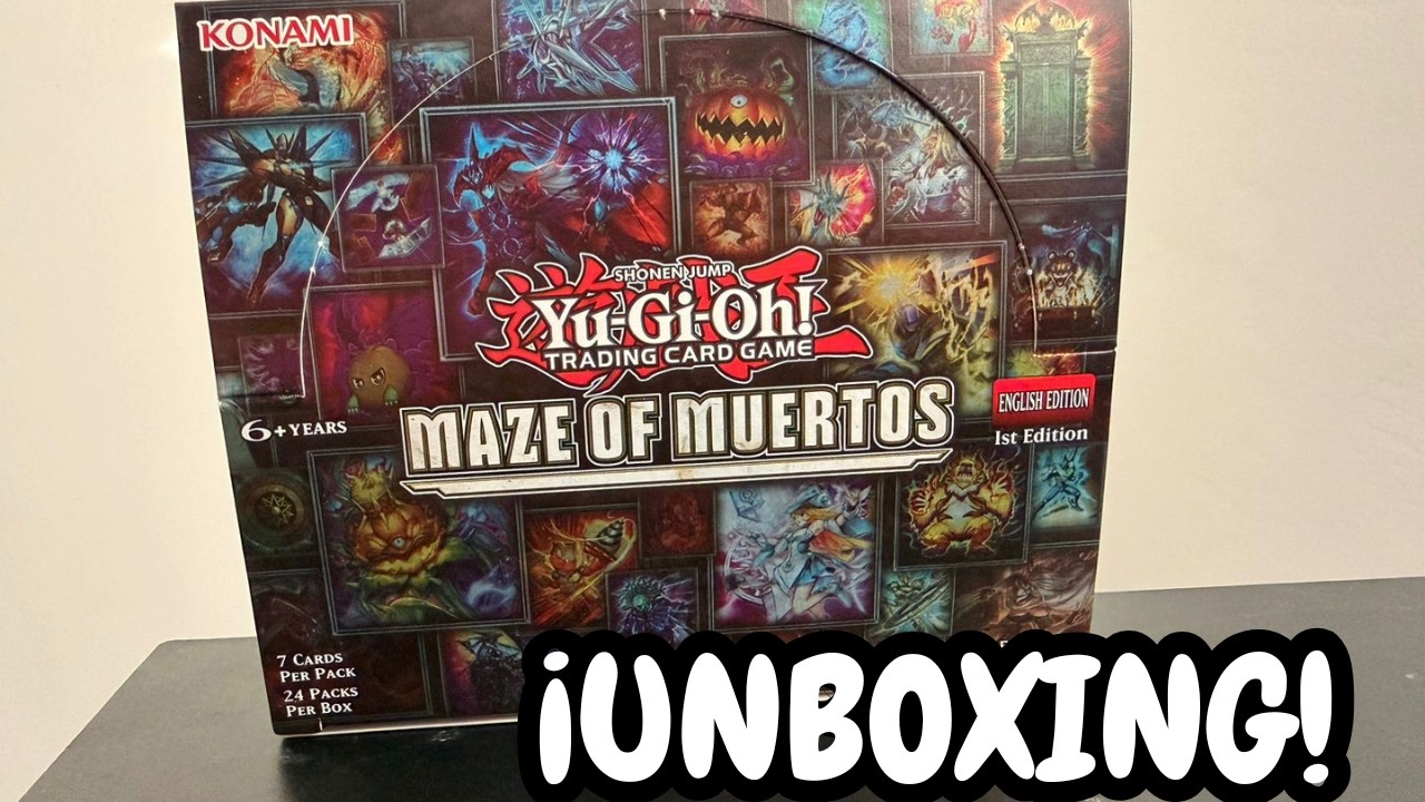 &iexcl;UNBOXING MAZE OF MUERTOS!