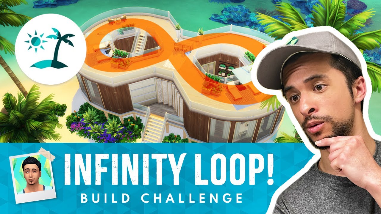Can I Build a Sims 4 INFINITY LOOP House? (Curved Wall Nightmare)
