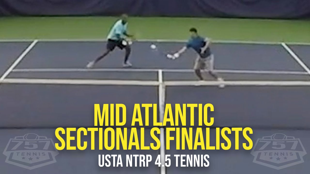 USTA NTRP 4.5 Mens Doubles Tennis Match | 3 Set Battle | Flage & Bautista v Hall & Tetteh